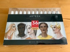 Arteza EverBlend Art Markers, Portrait Tones – Set of 36