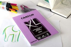 A4 White Semi Transparent Marker Paper Ultra Smooth Ink Barrier 50 Sheets