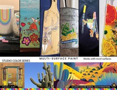 Tooli-Art 28 Southwestern Colors Acrylic Paint Pens Studio Color Series Markers