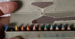 VTG 1993 Mead #98504 12 Count Coloring Pencils 3.5 Artist/Movie Prop Non Toxic
