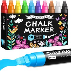 Jumbo Liquid Chalk Marker 10 Colors Window Glass Car