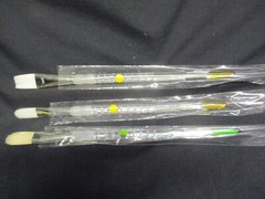 3 Royal SOFT GRIP 13″ ARTIST PAINT BRUSHES~SG404T, SG4590, SG4520~New Old Stock