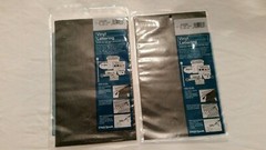 Lot of 2 Chartpak 01030 Vinyl Lettering 1″ Black Vinyl Letters / numbers 88 pk.