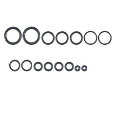 Essential 15-Pc O-Ring Kit for Airbrushes – Easy Install, Flexible Rubber