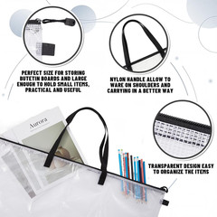 30 X 25 Inches Art Portfolio Case Posters Transparent Storage Bag