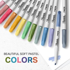 S-Note Creative Markers, Pastel Highlighters, Art Marker Set, Assorted Colors…