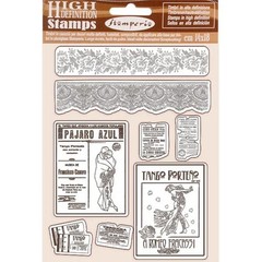 STAMPERIA ACRYLIC STAMPS – SAVANA – BORDERS N FRAMES