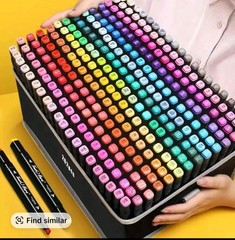 262 Colors Alcohol Markers with APP, Dual Tip Art Marker for Adults Coloring…