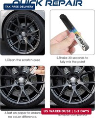 Black Touch-up Paint Pen for Car Scratch and Wheel Rim Repair