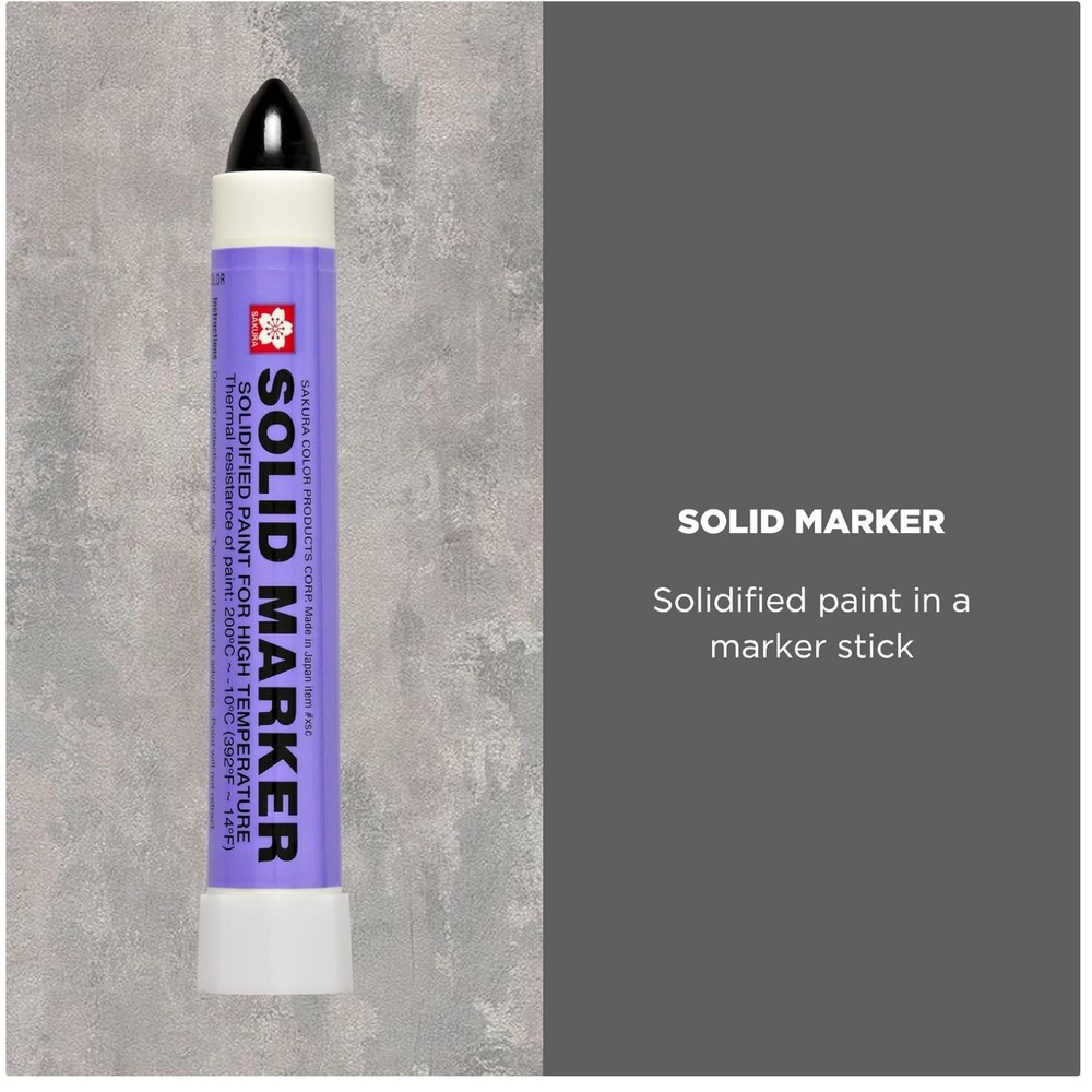 Industrial Grade Black Marker Pens – 12 Pack