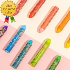 Oil Pastels Set 72 Vibrant Colors Ultra Soft and Creamy Texture Easy to Blen