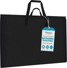 Light Weight Art Portfolio Bag, 36 X 48 Extra Large Art Portfolio Case Light Wei