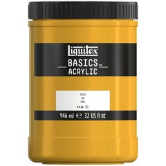 Professional Grade Acrylic Paint, Gold