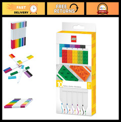 10 Pack Markers for Teachers – Coloring Book Supplies, Back to School Essentials