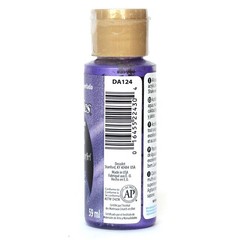 DecoArt Dazzling Metallics 2-Ounce Purple Pearl 2 Fl Oz (Pack of 1),