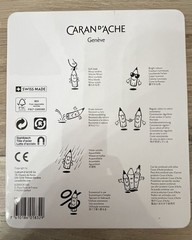 Caran d’Ache Swisscolor 18pc Water-Soluble Colored Pencils Tin – Never Used