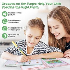 Magic Ink Copybooks for Kids Reusable Handwriting Workbooks for Preschools Gr…