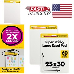 Self Stick Paper Pad 25 x 30 Inches Perfect for Brainstorming Sessions