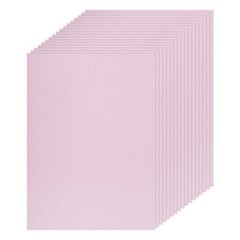 25 Sheet A4 Glitter Pink Card Stock, 8″x11″ Paper for DIY Crafts
