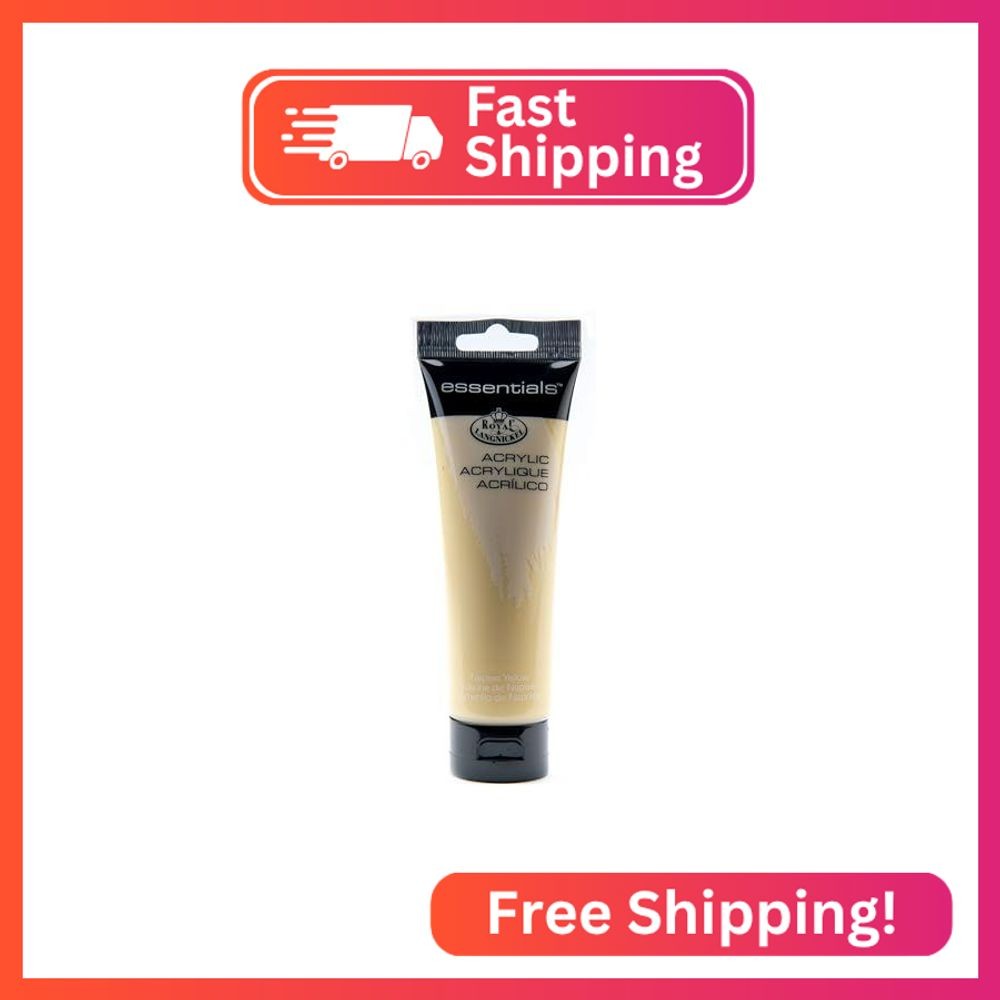 Royal & Langnickel Essentials Acrylic Tube Paint, 120ml, Naples Yellow