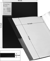 Portfolio Folder for Artwork Art Portfolio Binder 2 Packs 9″X12″ Demo