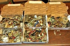 1 Pound lot Steampunk Parts for Artists-Bulk Priced-FG5