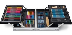 Drawing Dessin Art Set Artist’s Loft Metal Case 126 Piece Brand New Sealed