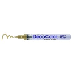 UCHIDA 300–GLD Marvy Deco Color Broad Point Paint Marker, Gold, 7.25 x 1.88 …