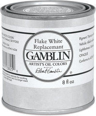 8 Oz. Artists’ Grade Oil Paints Color: Flake White