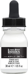 Professional Acrylic Ink, 1-Oz (30Ml) Jar, Titanium White