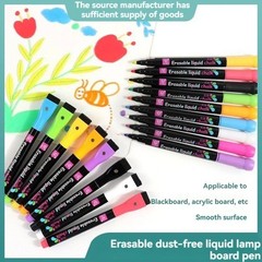 Erasable Highlighter Pens – Fluorescent Liquid Chalk for Chalkboard