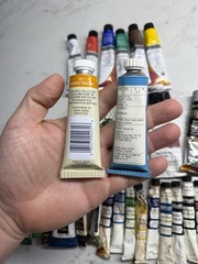 Large Lot Of Vintage Oil Paints – Alexander, Daler Rowney, Liquitex & More