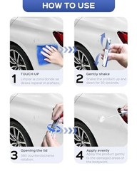 Touch Up Paint for BMW-Exact Alpine White (300) for 3/5/7 Series/X2/X4/2018 X5