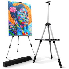 Portable Tabletop Easel Stand for Painters – 17-66″