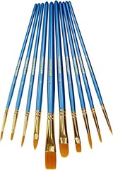 All-Purpose Kids Paint Brushes Set – Includes 10 Sizes for Every Art Project