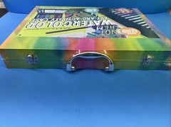 44 Piece Watercolor Art Set, with Carrying Case Art 101 Budding Artist