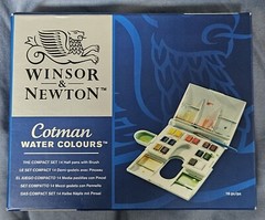 Winsor & Newton Cotman Water Colours 16 Pc Brand New