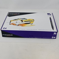 Prismacolor Premier 24 Dual-Ended Art Marker Set Fine & Large