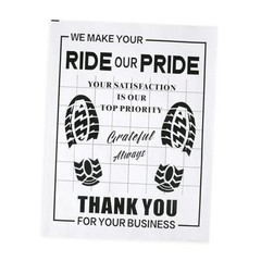 Pcs Paper Floor Mats for Cars, Disposable Automotive Floor Mats, Waterproof 100