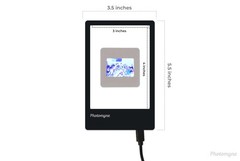 Photomyne A7 Mini Light Pad Backlight Portable Hands-Free Pro-Handheld, Black