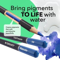 Complete 72-Piece Watercolour Pencil Set with Tutorial – Perfect for All Artists