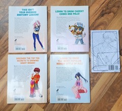 Christopher Hart’s Draw Manga Now set of 5 books, Anatomy, Chibis, Shoujo, NEW!