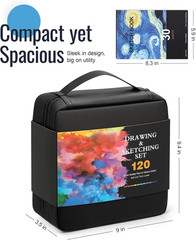 TMOL 120 Pack Colored Pencils for Adult Coloring Books, Soft Core Oil Based Colo