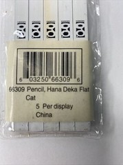 Hana Deka Club Series Collector No. 1 Square Flat No. 2 Pencils Cats