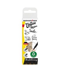 Eberhard Faber 559506 Tattoo Pen Set Skinlettering with 4 Markers in Different L