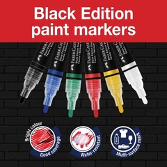 6 PCS Shake & Paint Dual Tip Acrylic Paint Pens Permanent Fabric Wood Marker