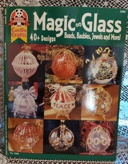Magic on Glass Book Suzanne McNeill Design Originals 3306 Beads DIY Ornaments