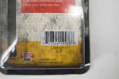 School Smart Black Square Compressed Charcoal Pastels Sticks 12 Pieces