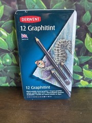 Derwent Graphitint 12 Tinted Graphite Pencils Can Also Use With Water