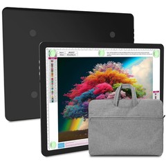 Elice Rechargeable A3 Light Pad with Carry Bag, Magnetic LED Light Board with…